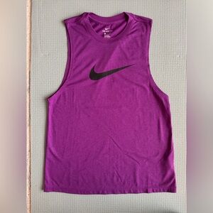 Nike Dri-Fit Women's Magenta Muscle Tank Top